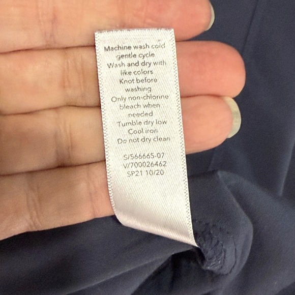 Athleta Venture Pant Gray/Blue Cargo Jogger Pants Women's Size 12 - Picture 8 of 9